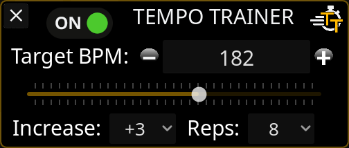 Ultimate Tuner Pro - Metronome Tempo Trainer Feature