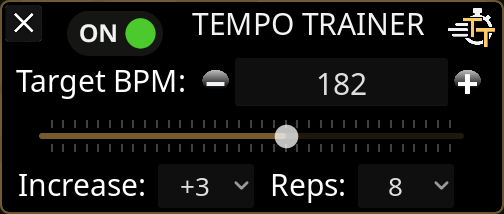 Ultimate Tuner Pro - Metronome Tempo Trainer Feature
