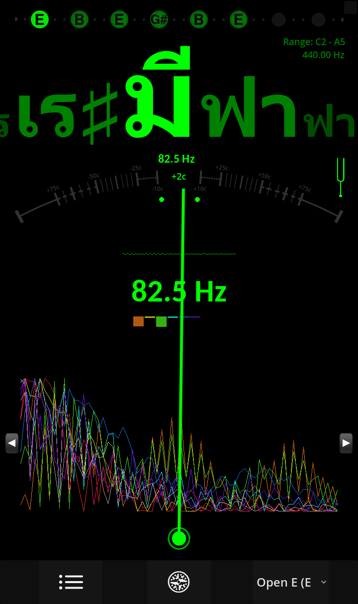 Ultimate Tuner Pro - Thai Notation